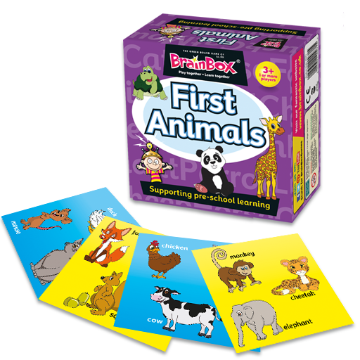 Brainbox - My First Animals by the Green Board Co. Ages 3+