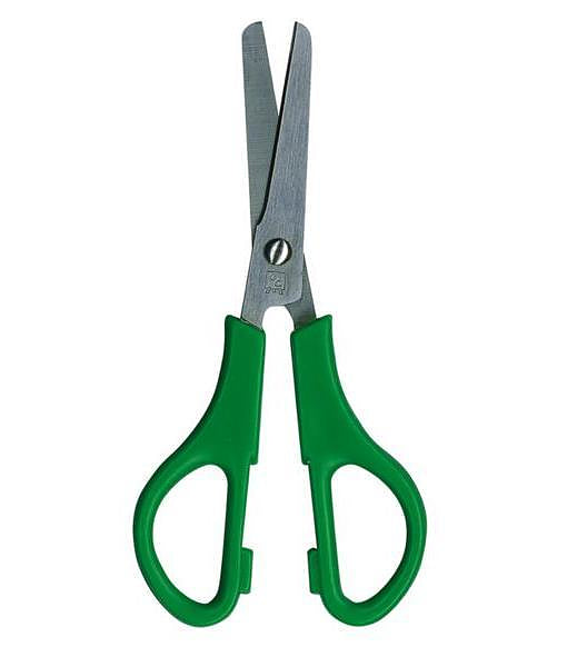 LEFT Handed Stainless Steel Scissors - Educational Colours
