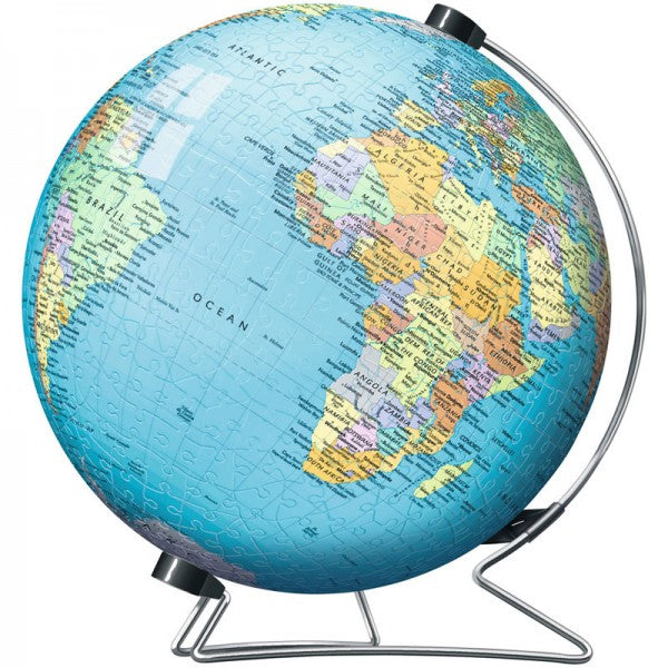 Ravensburger 3D 540pc World Globe Puzzle on stand