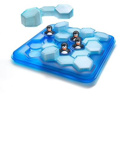 Penguins Pool Party by Smart Games - Fit the Ice Around the Penguins - Ages 6 to Adult