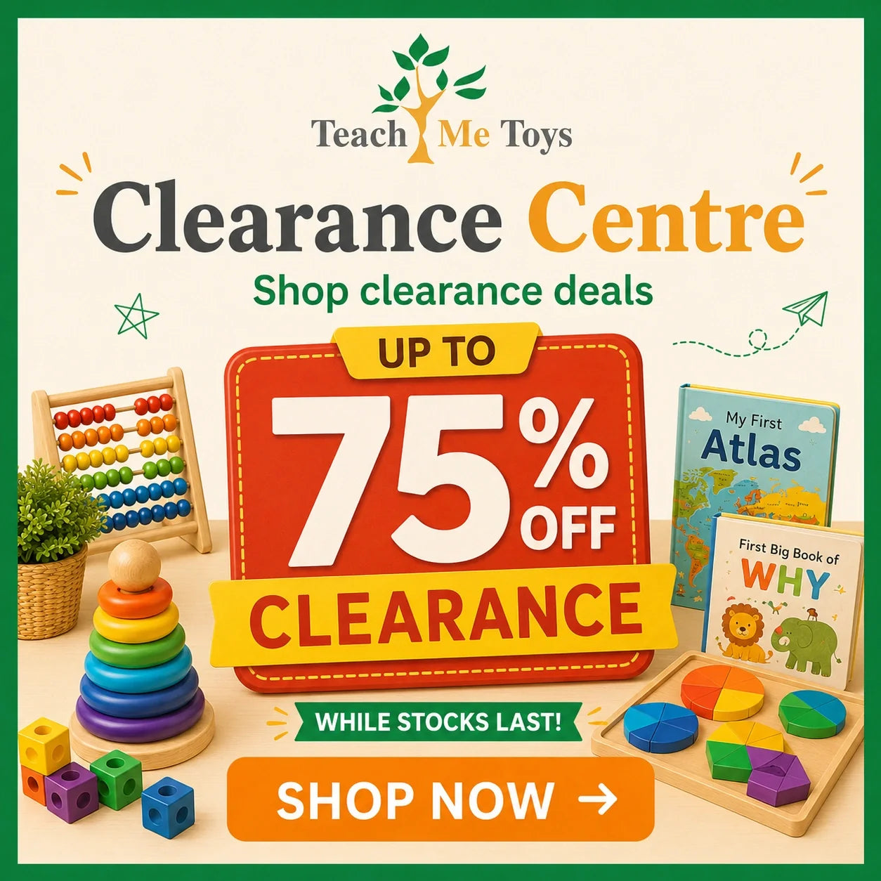 Educational Toys Clearance & Sale