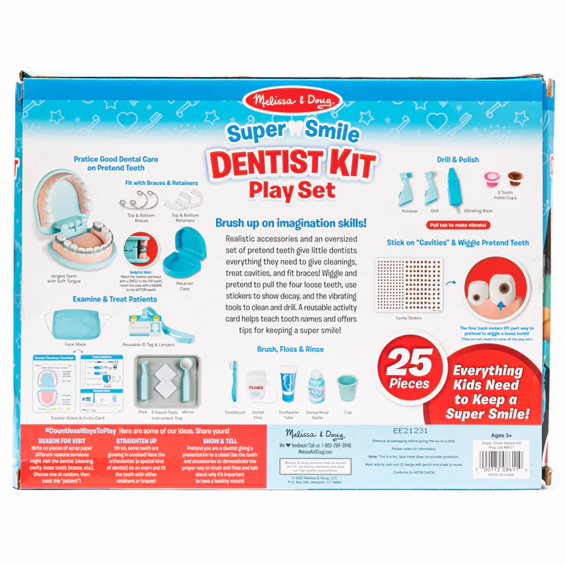 Melissa & Doug - Super Smile Dentist Play Set