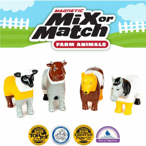 Mix or Match Animals - Farm 1 - Large Pieces
