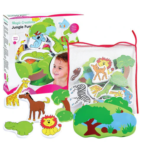 Tub Fun Jungle Bath Toys by Edushapes 3+