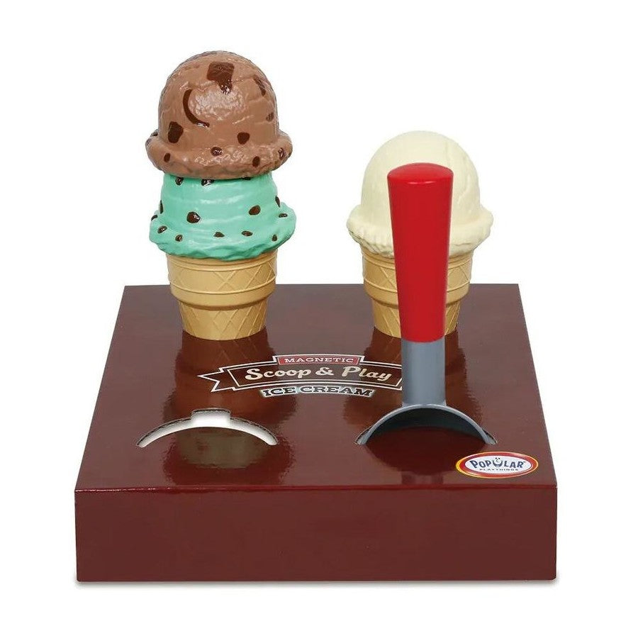 Magnetic Scoop & Play Ice Cream - by Popular Playthings