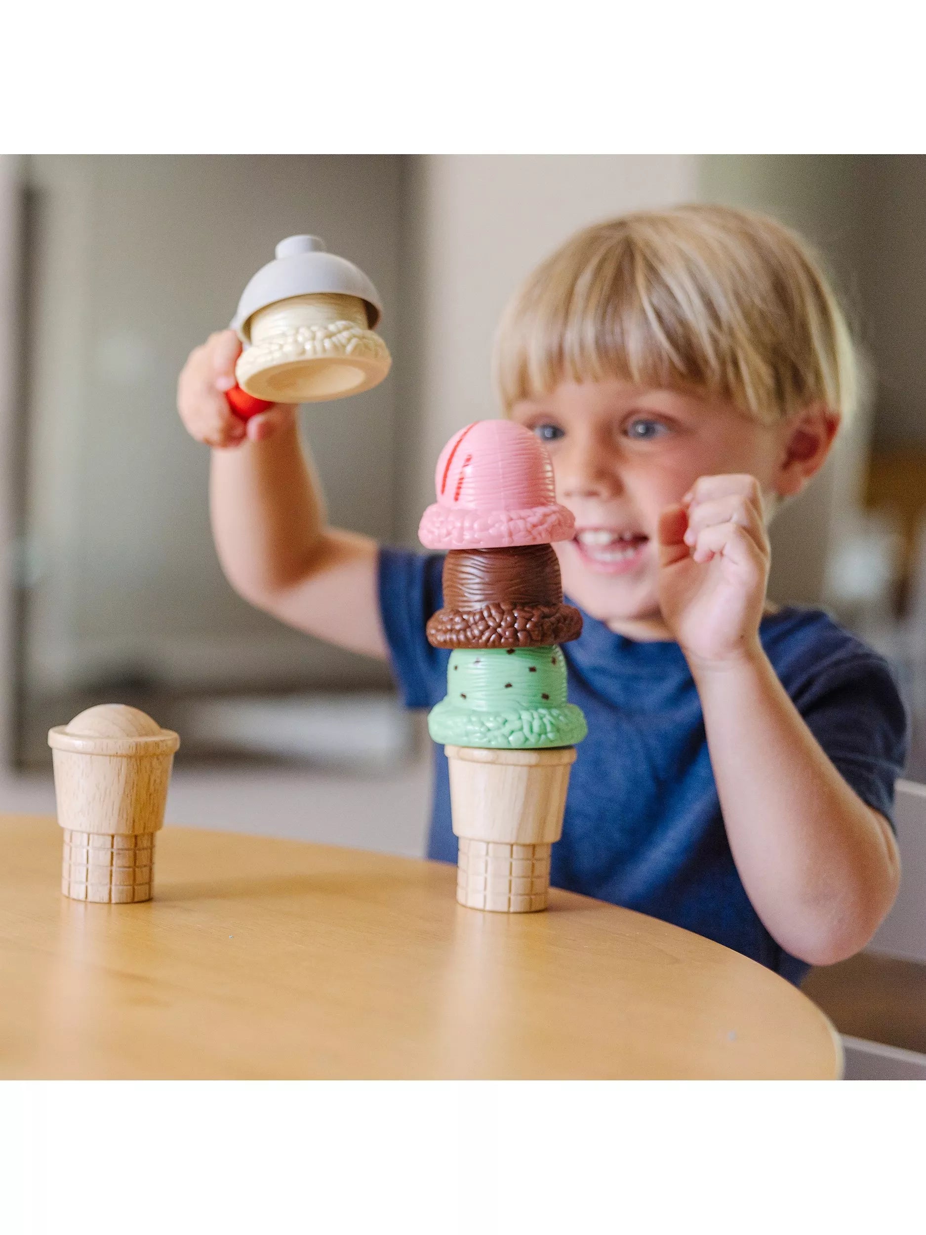Magnetic Scoop & Play Ice Cream - by Popular Playthings