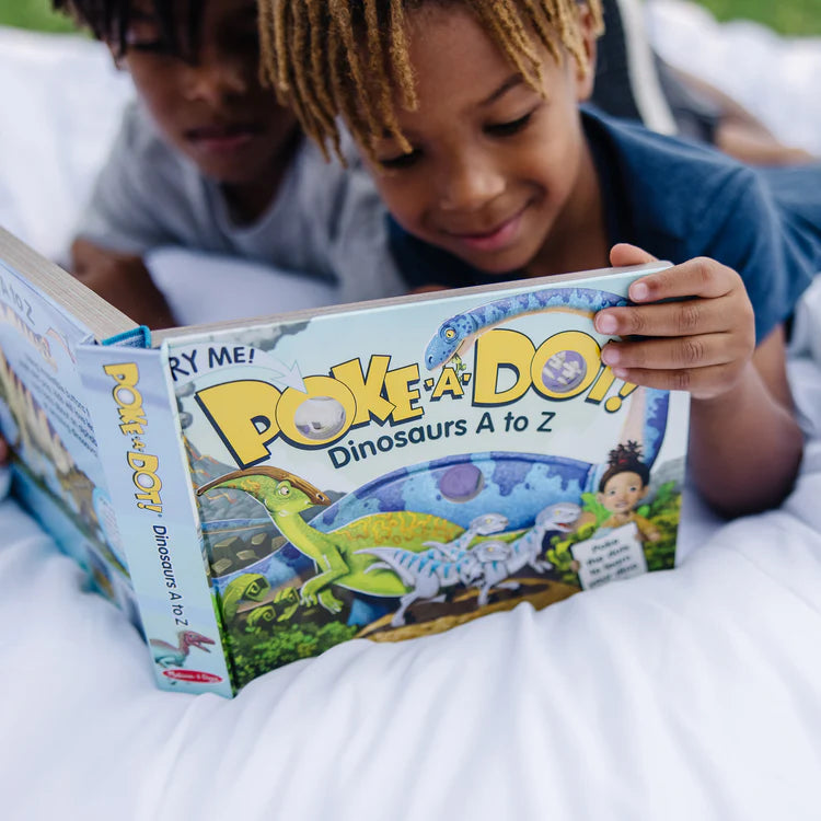 Poke-A-Dot - Dinosaurs A to Z Book by Melissa & Doug