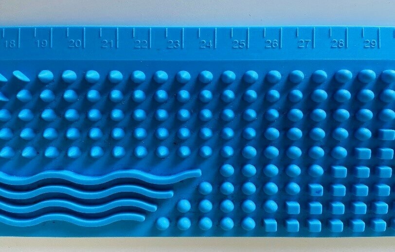 Elizabeth Richards Busy Fingers Tactile Ruler - Sensory