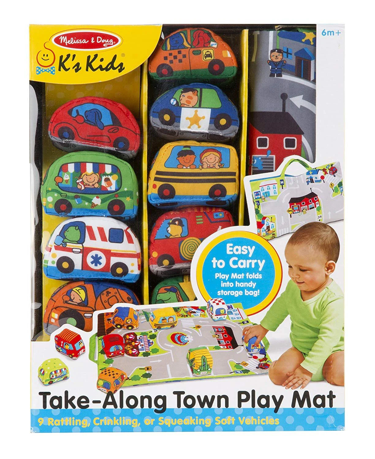 M&D - Take-Along - Vehicle - Town Play Mat