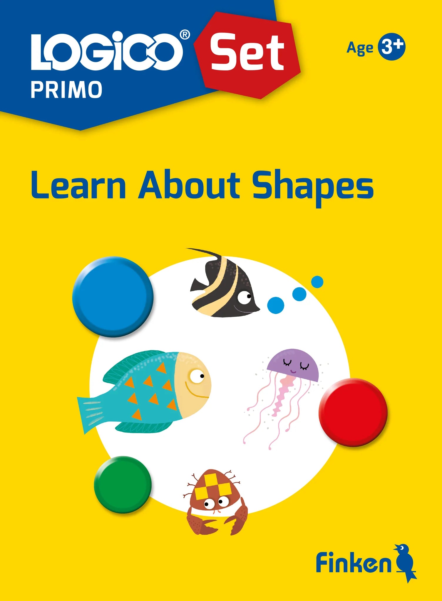 LOGICO Primo Learn About Shapes Cards 3+ (Blue Board Required)