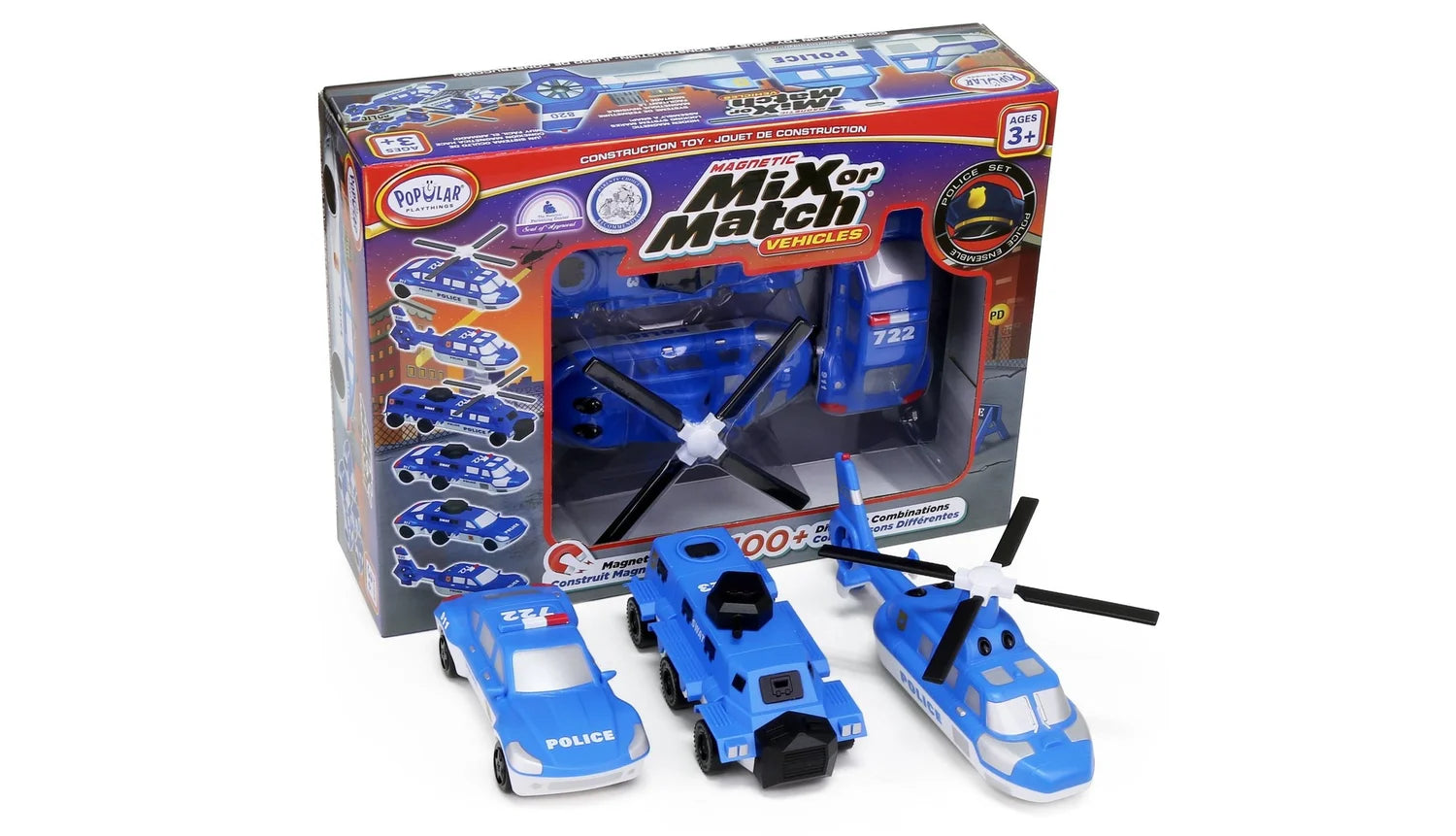 Popular Playthings - Mix or Match - Police Vehicles