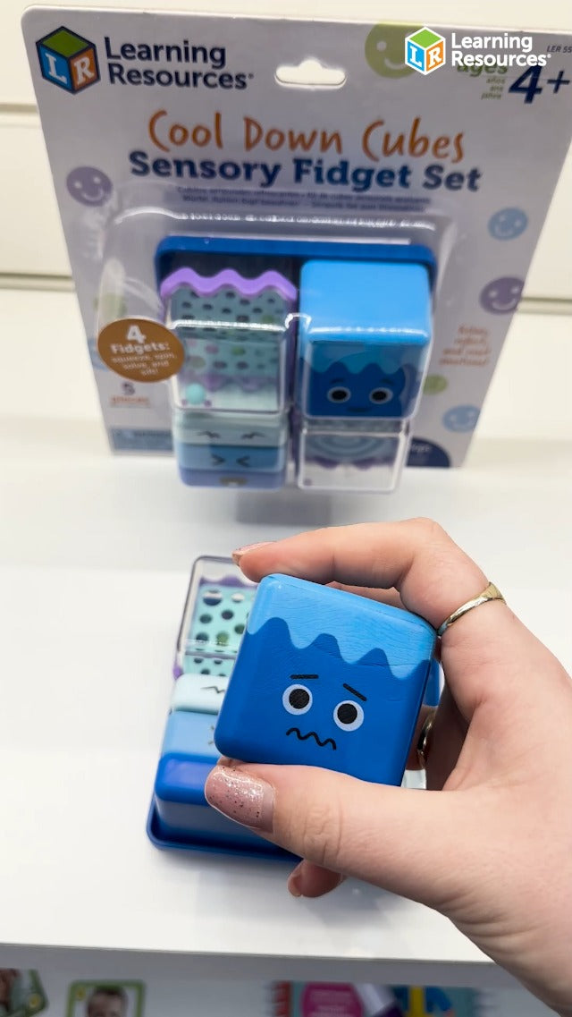 Cool Down Cubes Sensory Fidget Set