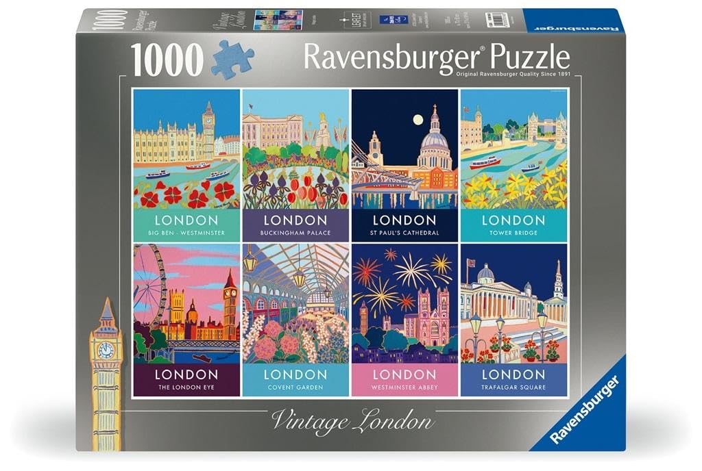 Ravensburger - Vintage London Puzzle 1000 Pieces