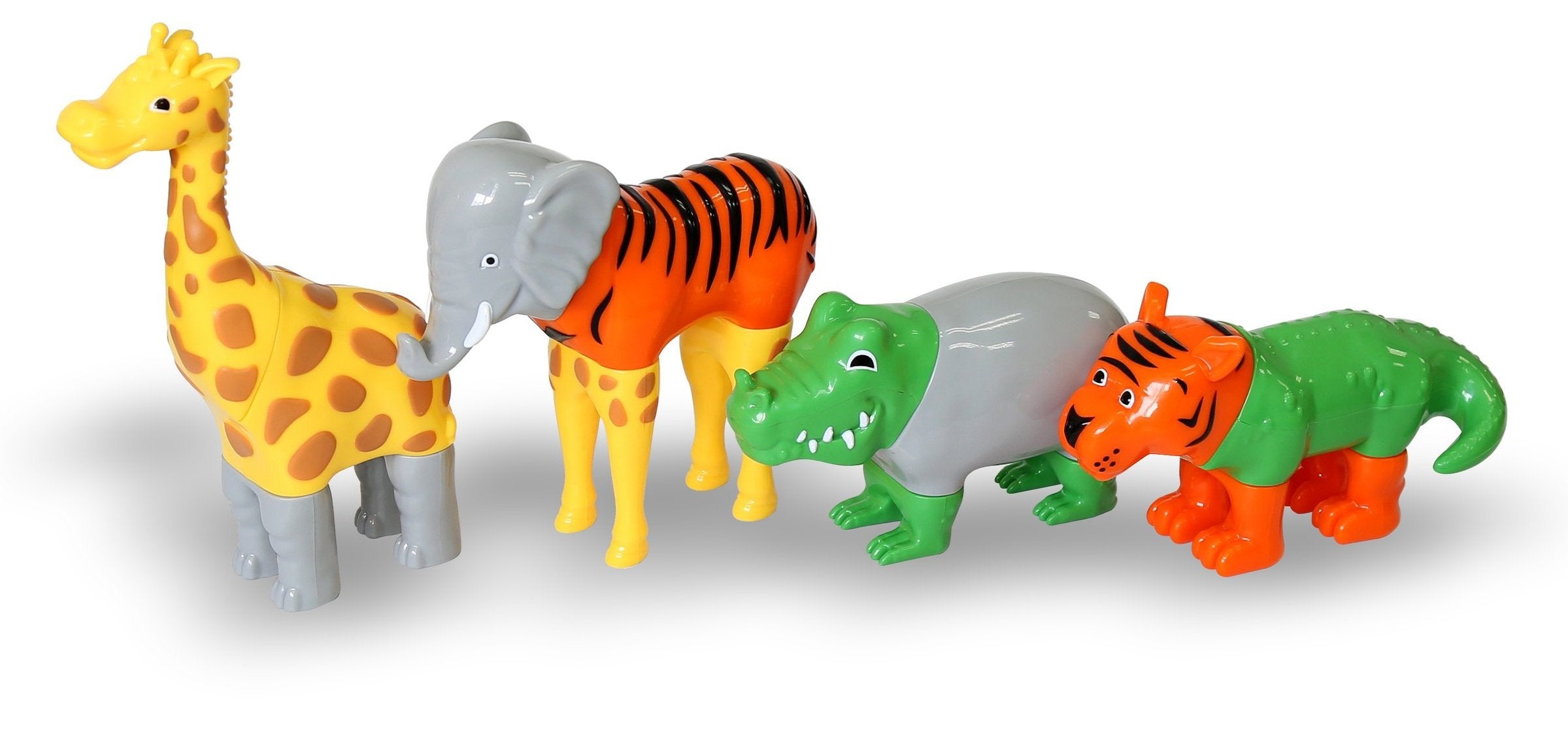Mix Or Match - Jungle/Safari Animals - Large Pieces