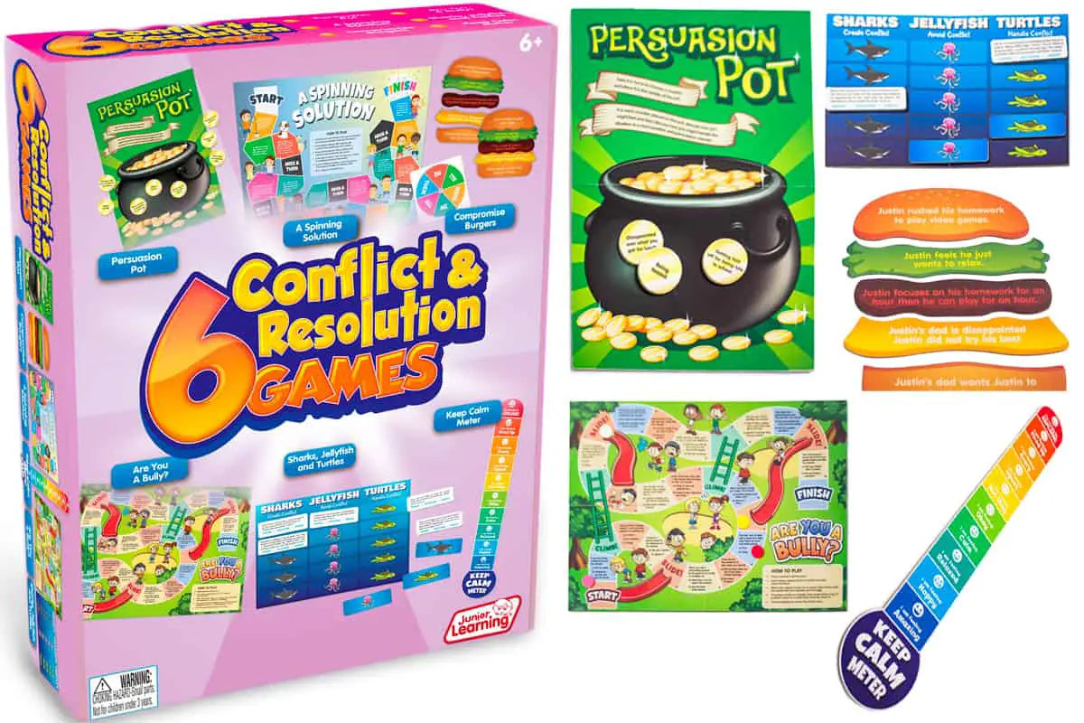 6 Conflict & Resolution Games by Junior Learning