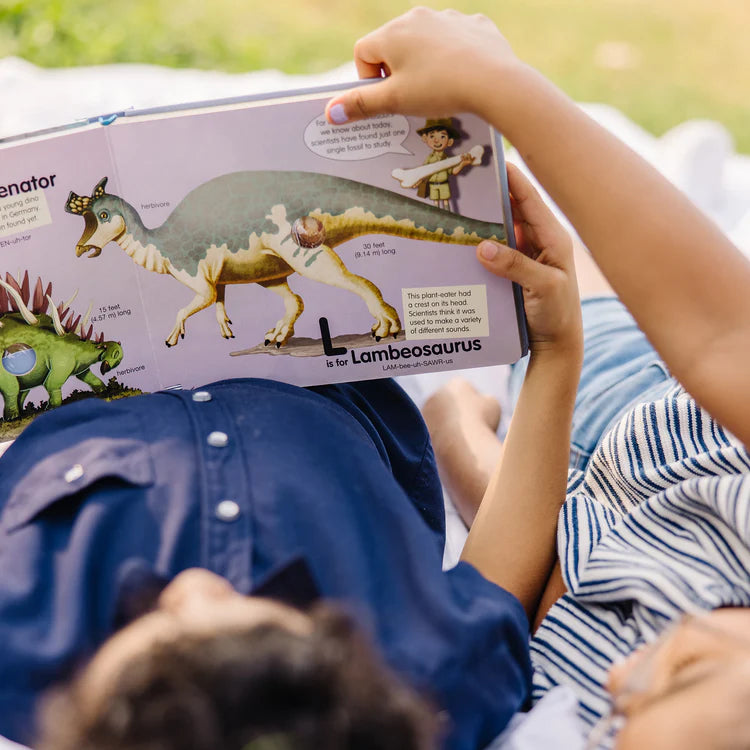 Poke-A-Dot - Dinosaurs A to Z Book by Melissa & Doug