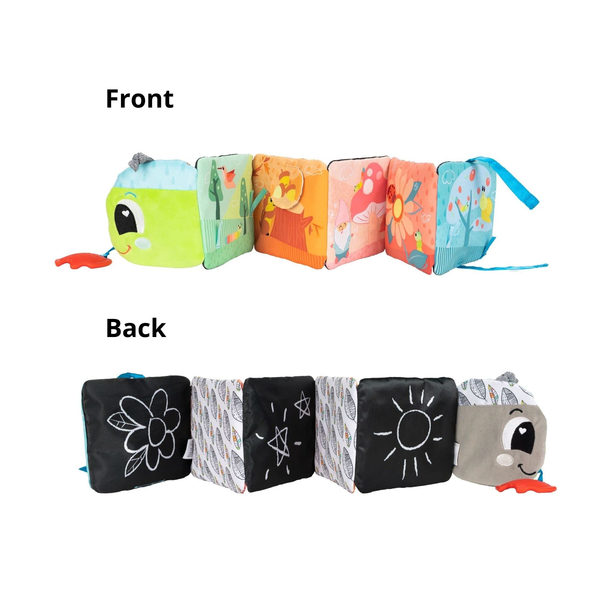 Colorful Journey Caterpillar Book by Lamaze