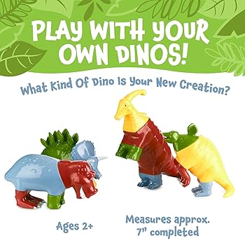Mix or Match Dinosaur 1 - Large Pieces
