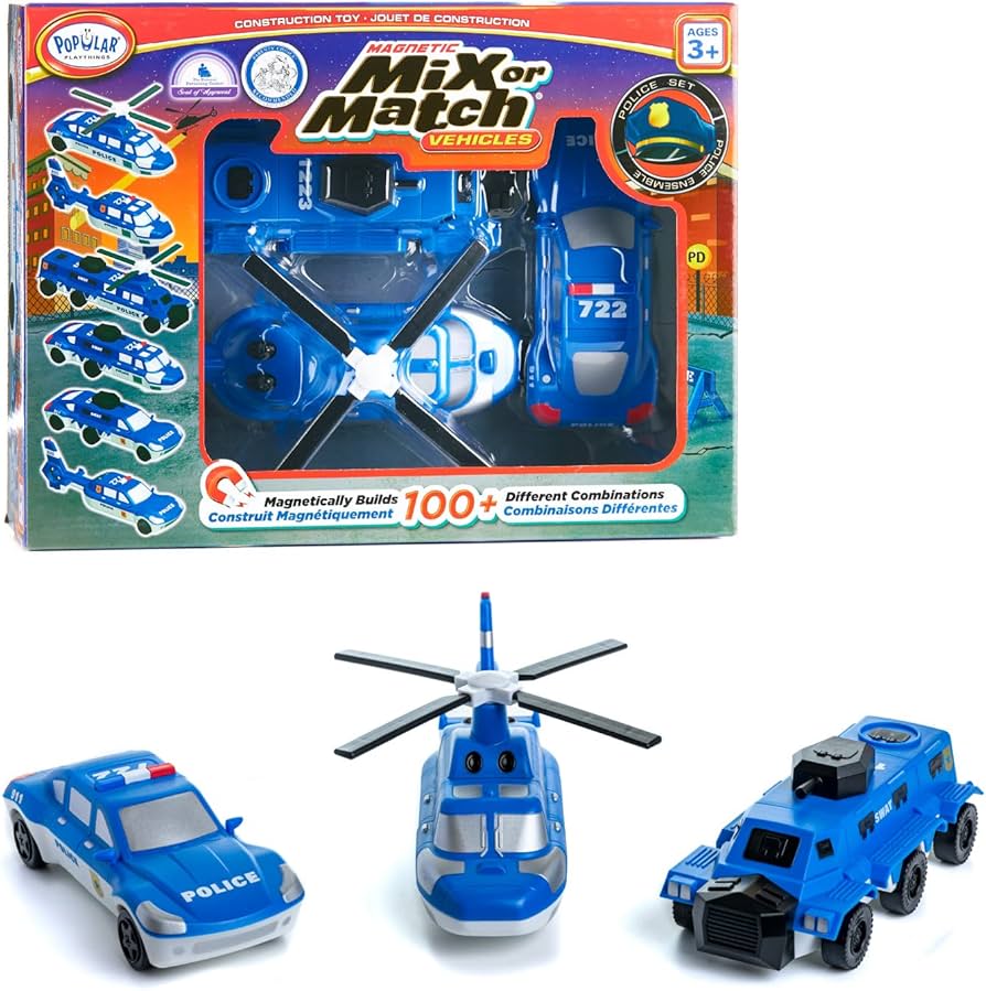 Popular Playthings - Mix or Match - Police Vehicles