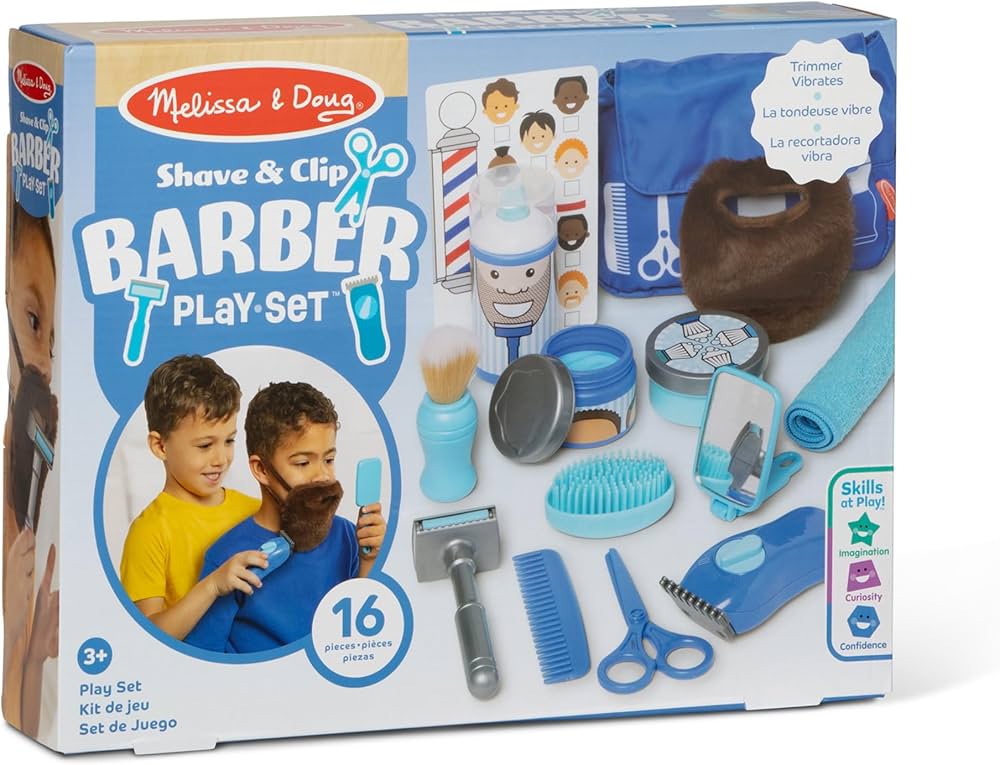 Barber Shop Play Set by Melissa & Doug