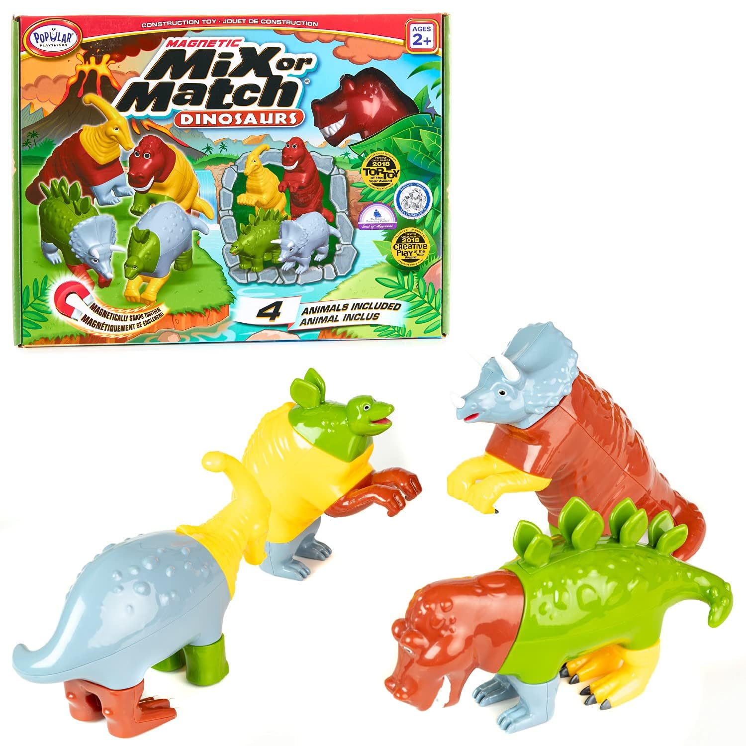 Mix or Match Dinosaur 1 - Large Pieces