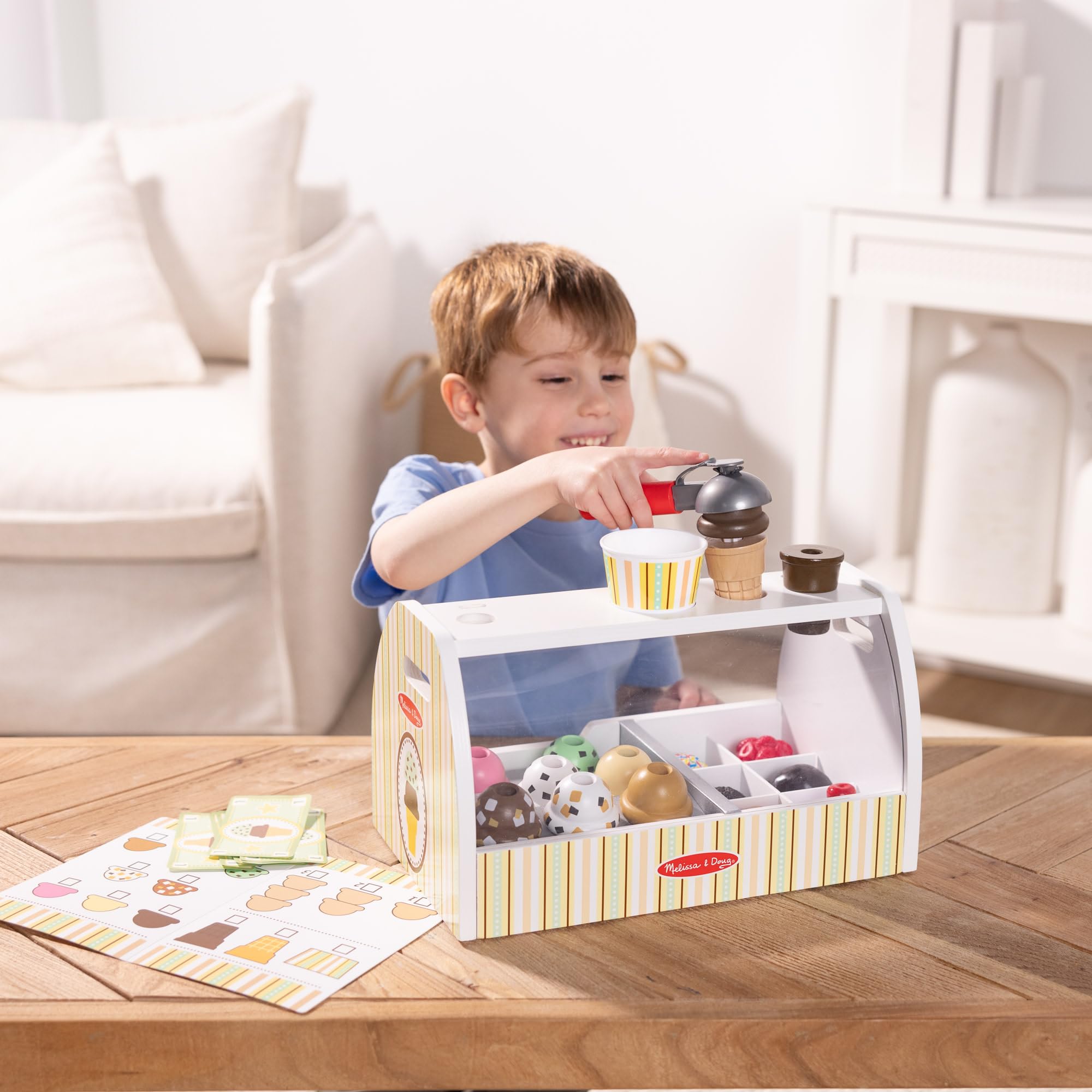 Scoop & Serve Ice Cream Counter by Melissa & Doug