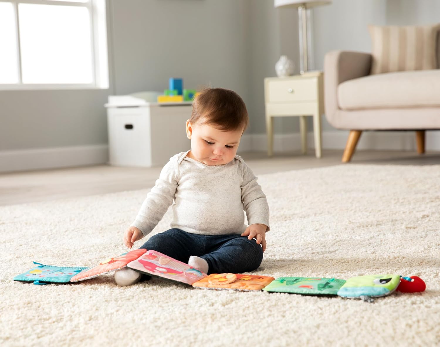 Colorful Journey Caterpillar Book by Lamaze