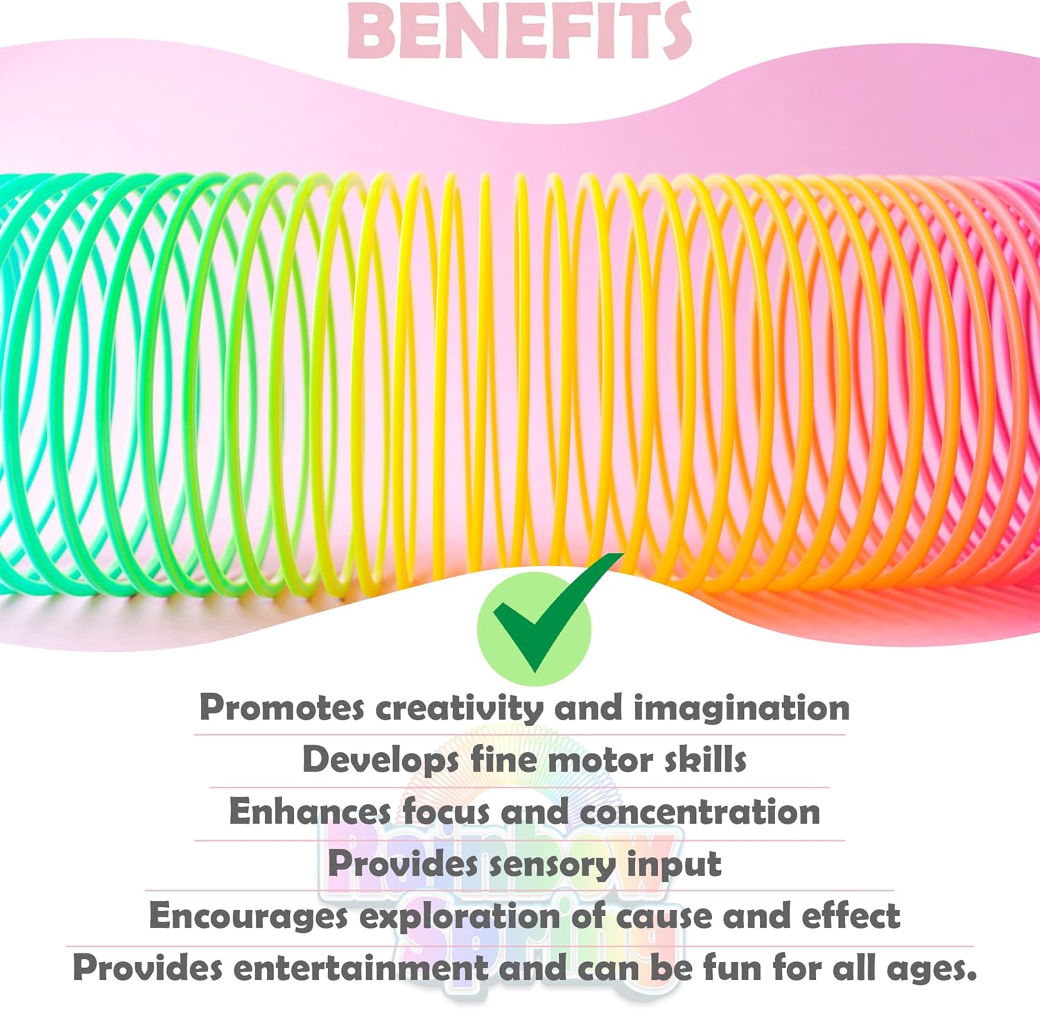 Sensory Sensations Rainbow Slinky