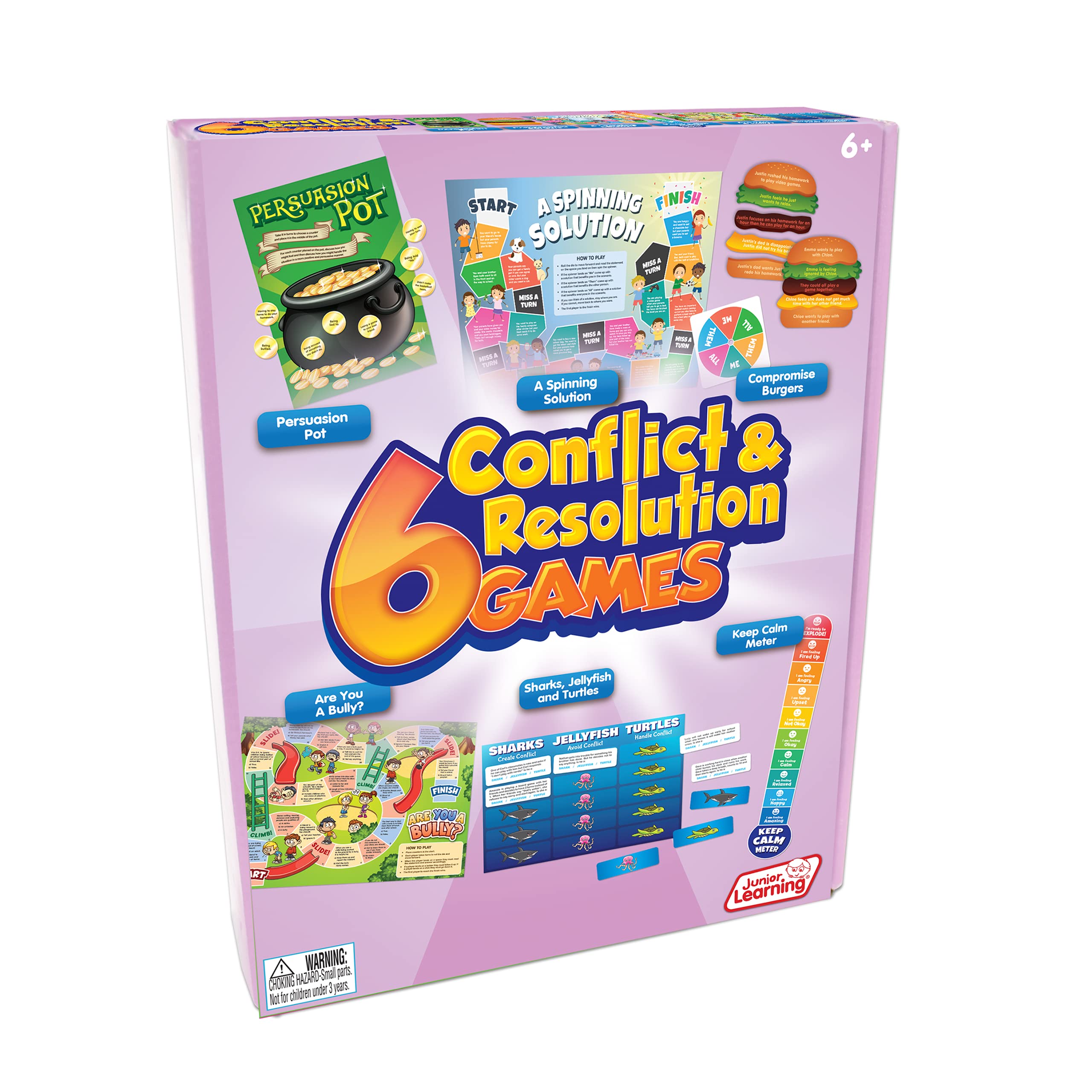 6 Conflict & Resolution Games by Junior Learning