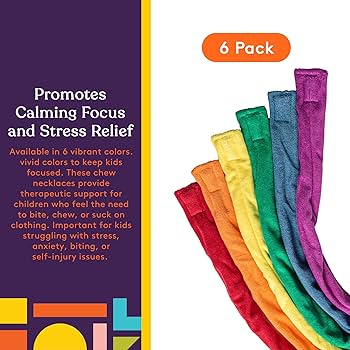Cloth Chew Bands – Set of 6