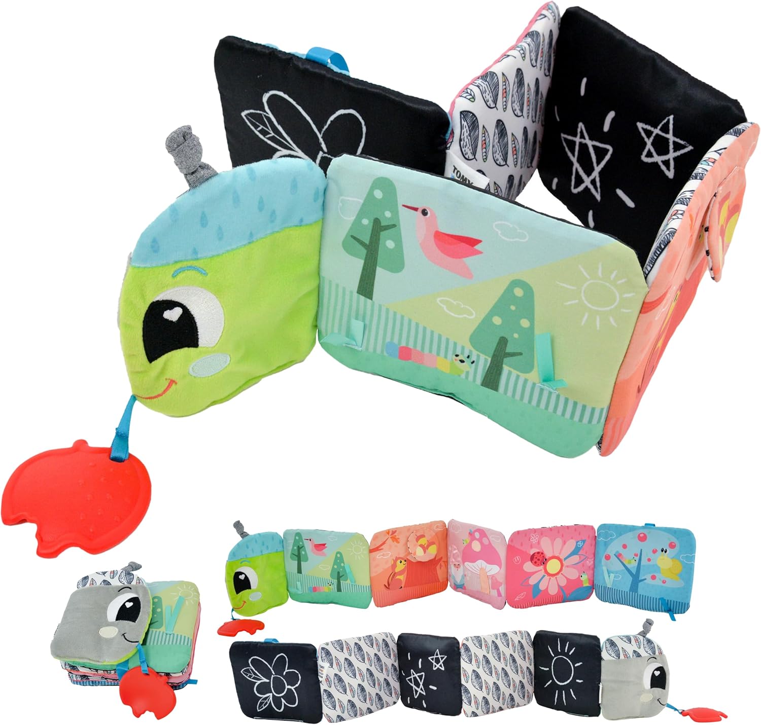 Colorful Journey Caterpillar Book by Lamaze