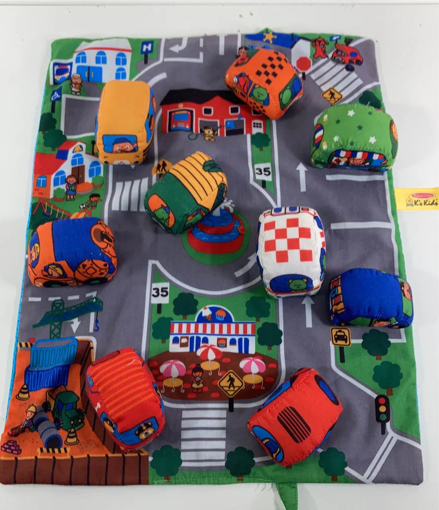 M&D - Take-Along - Vehicle - Town Play Mat