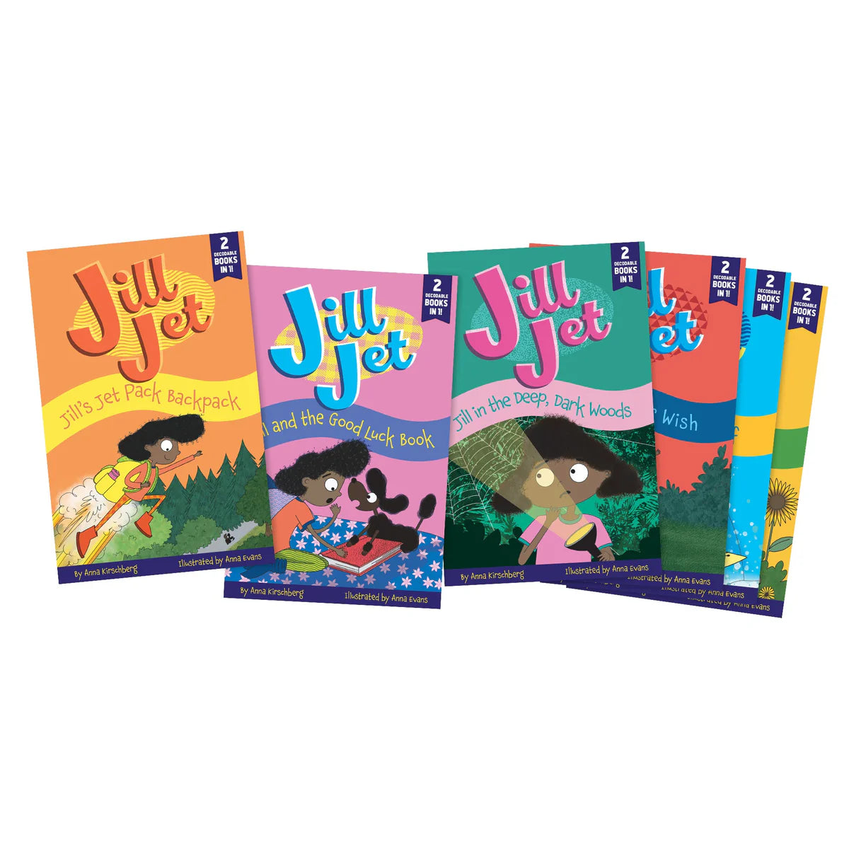 Decodable Chapter Books - Boxed Set - 6 Books/12 stories