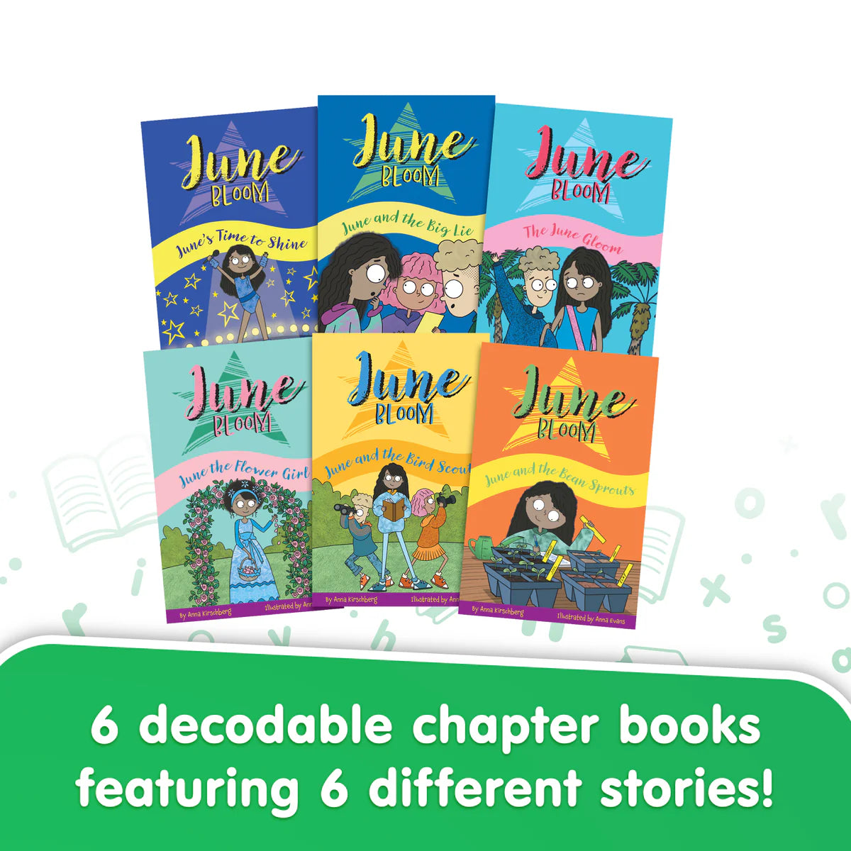 Decodable Chapter Books - Boxed Set - 6 Books/12 stories