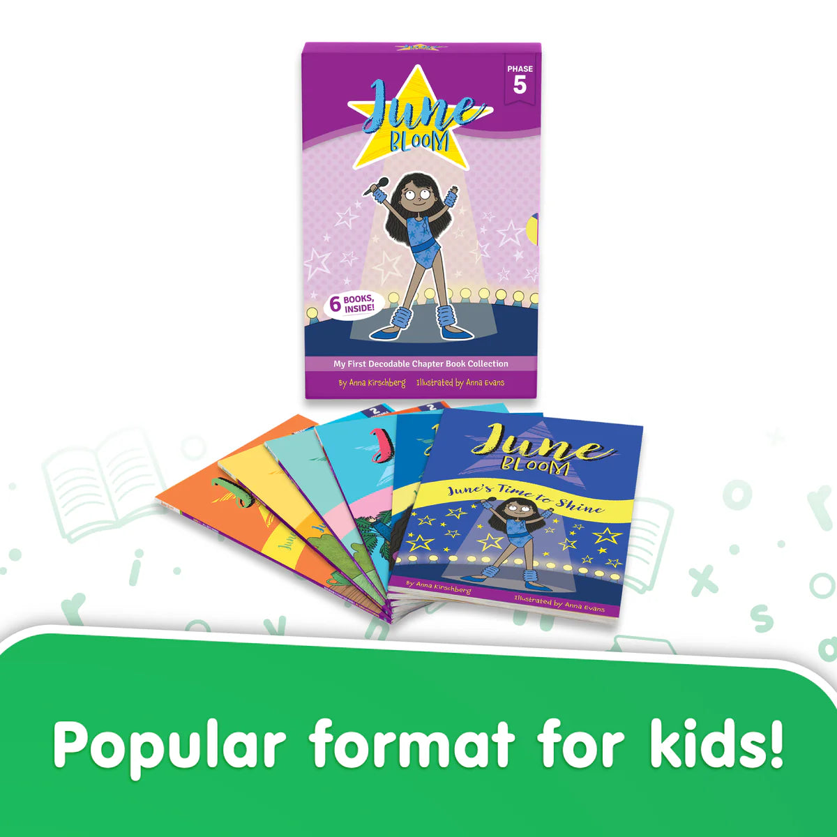 Decodable Chapter Books - Boxed Set - 6 Books/12 stories