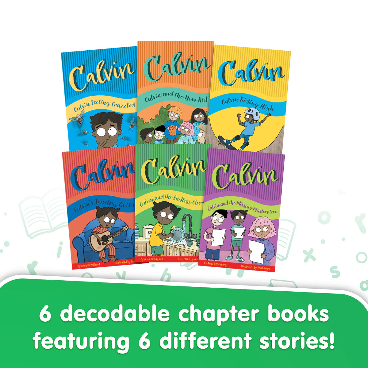 Decodable Chapter Books - Boxed Set - 6 Books/12 stories