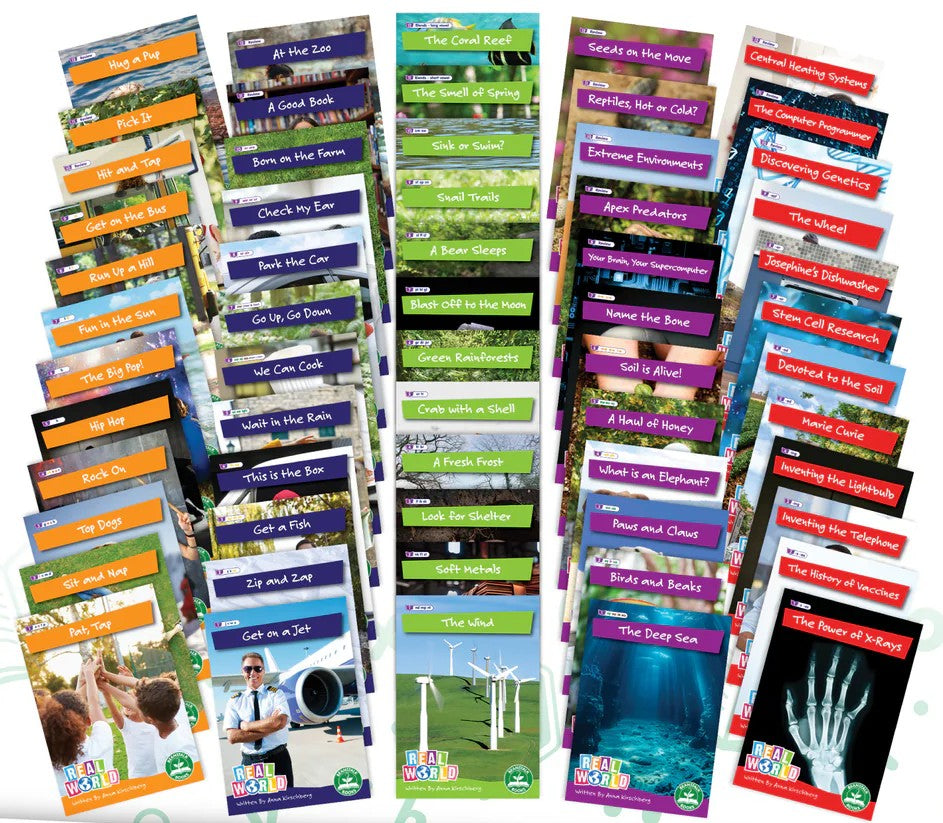 Decodable Readers Library - NON FICTION Books - By Junior Learning