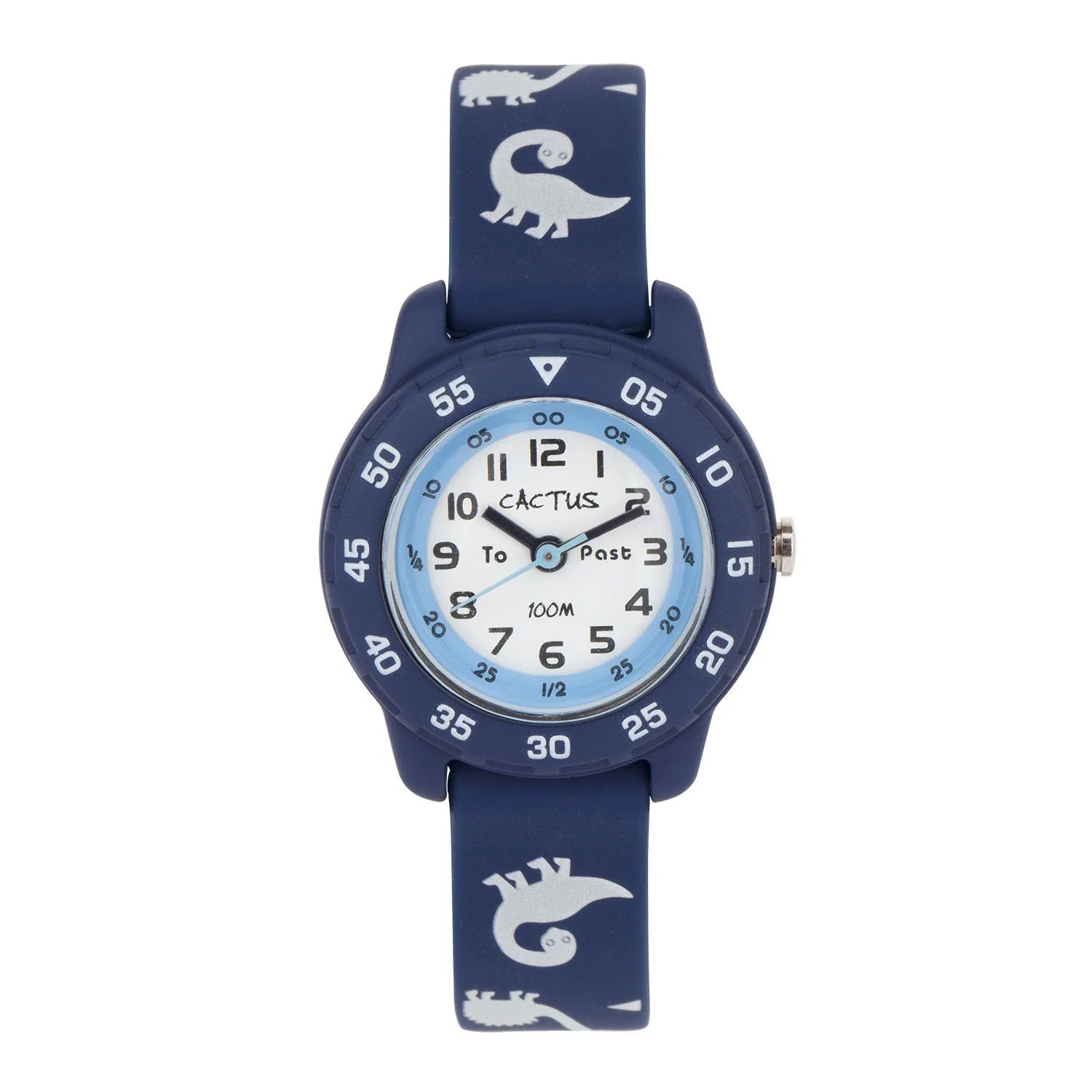 Cactus -Junior Time Teacher Waterproof Watches - Learn to Tell Time past and to