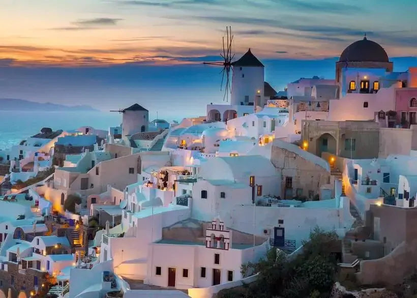 Ravensburger - Evening in Santorini 1000 Pieces Puzzle