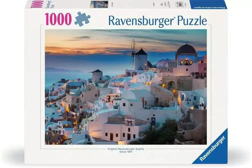 Ravensburger - Evening in Santorini 1000 Pieces Puzzle