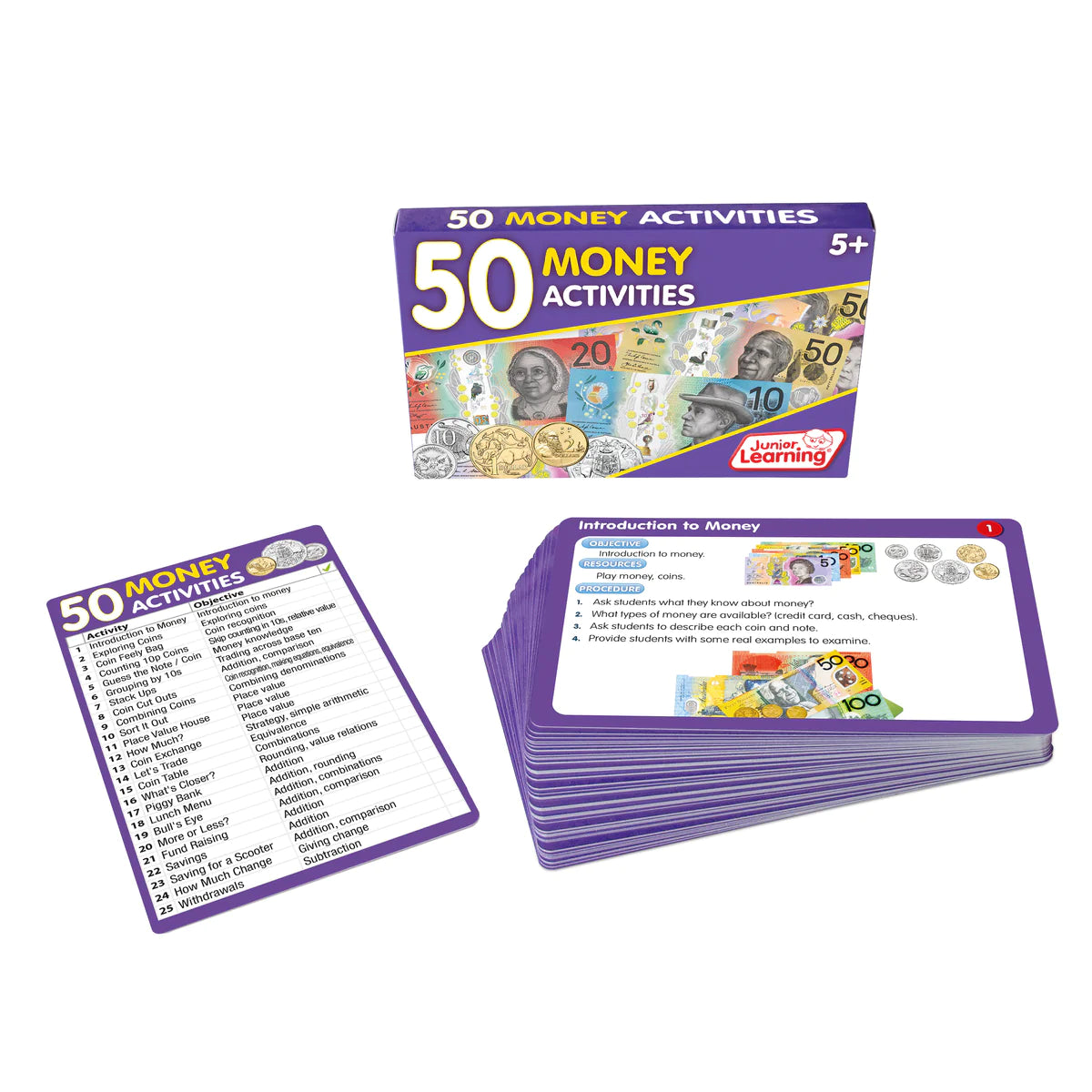 50 Money Activities By Junior Learning