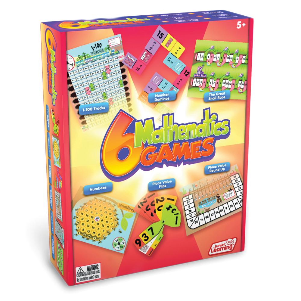 6 Mathematics Games by Junior Learning