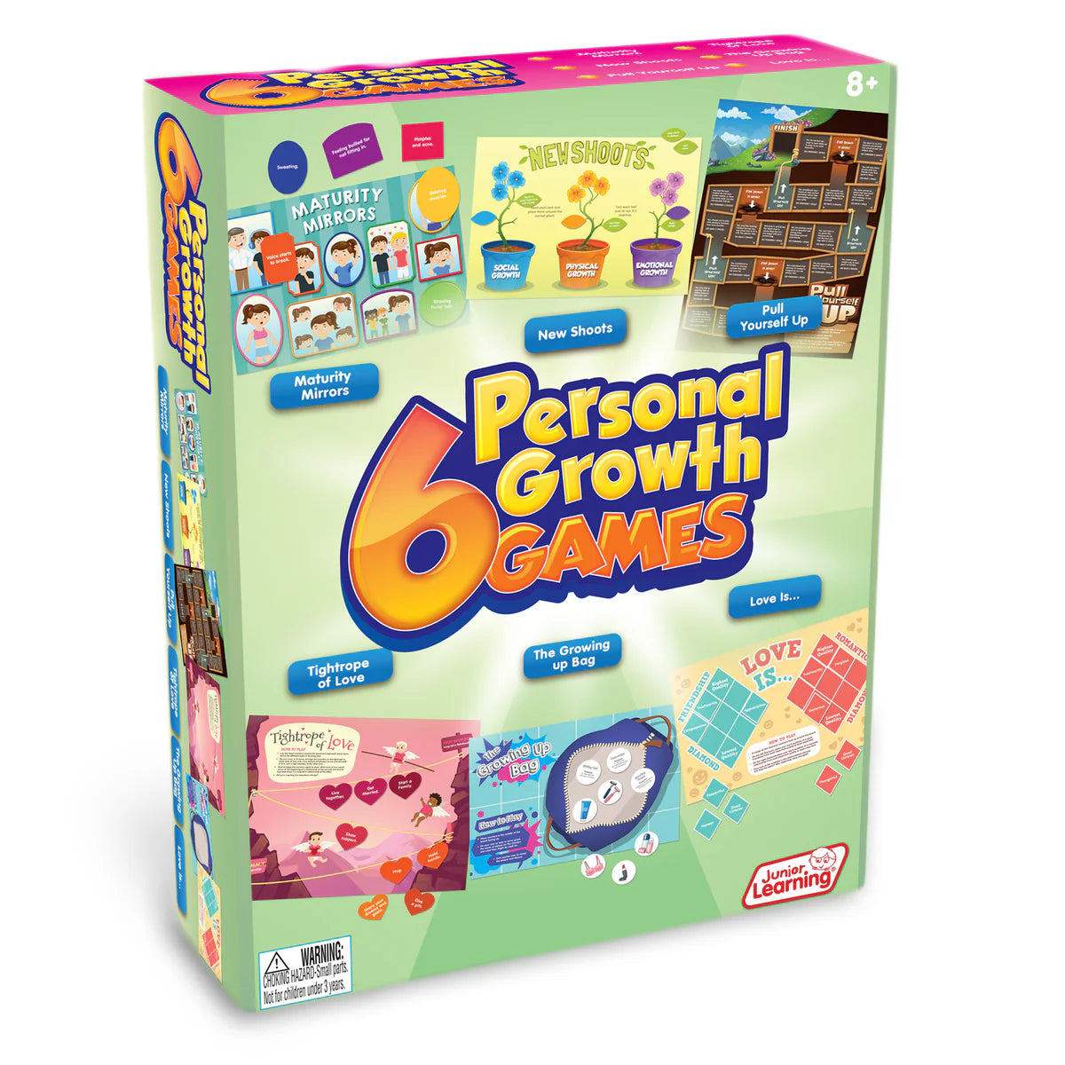 6 Personal Growth Games by Junior Learning
