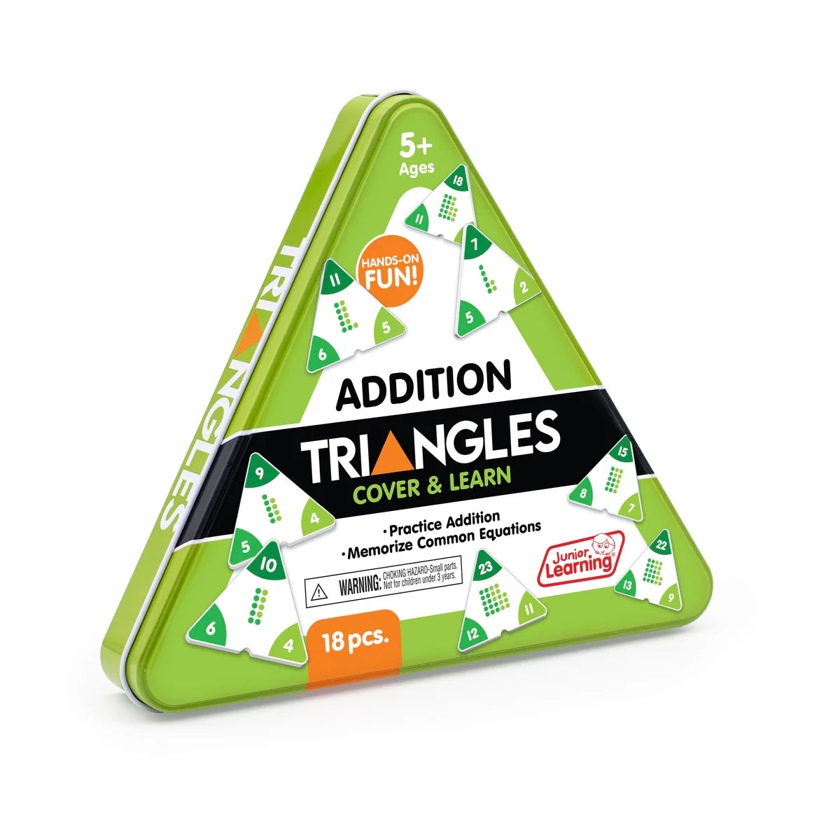 Math Triangles Cover & Learn By Junior Learning