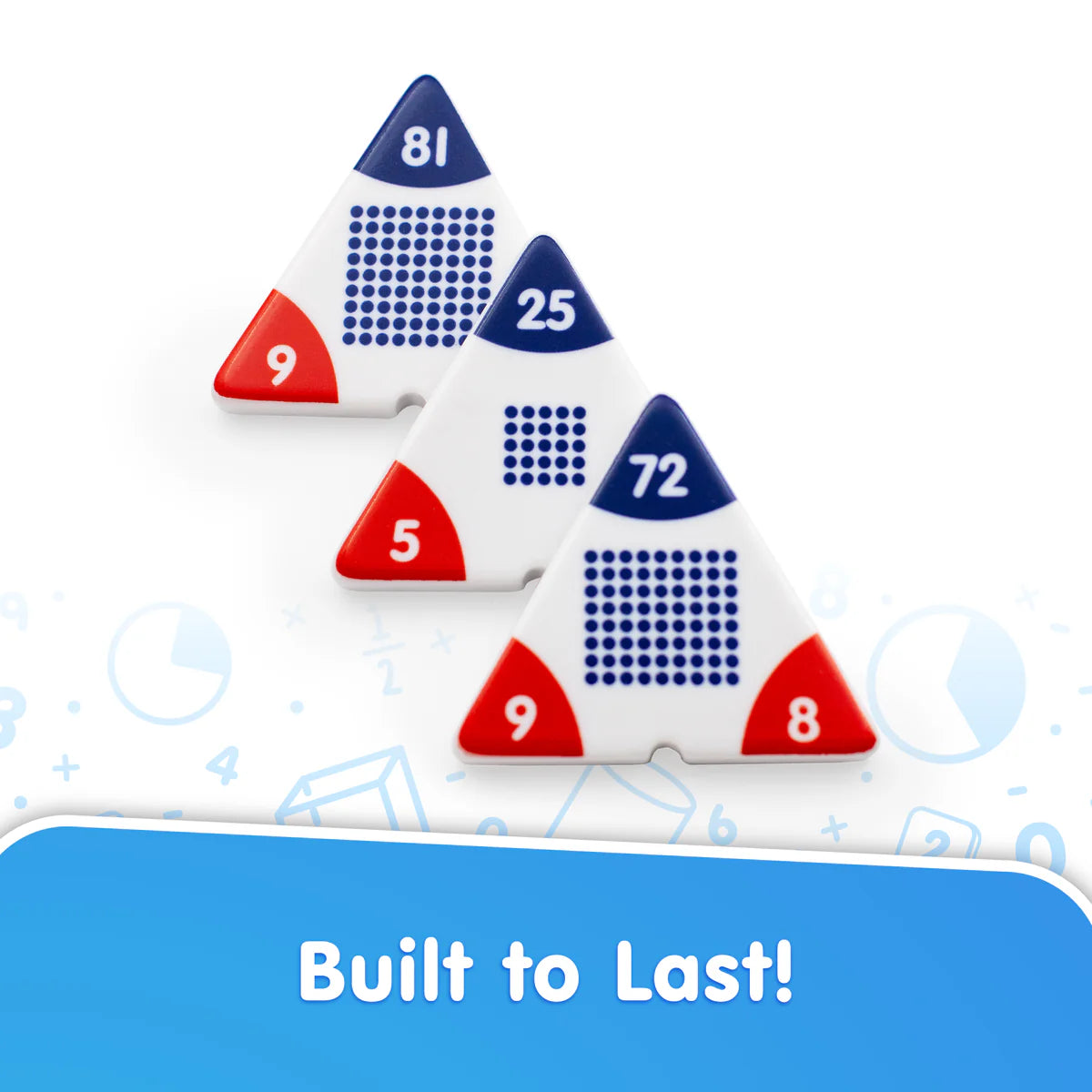Math Triangles Cover & Learn By Junior Learning