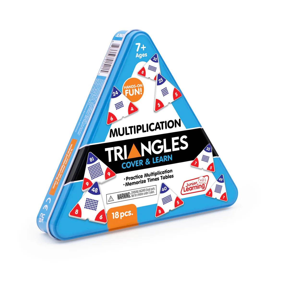 Math Triangles Cover & Learn By Junior Learning