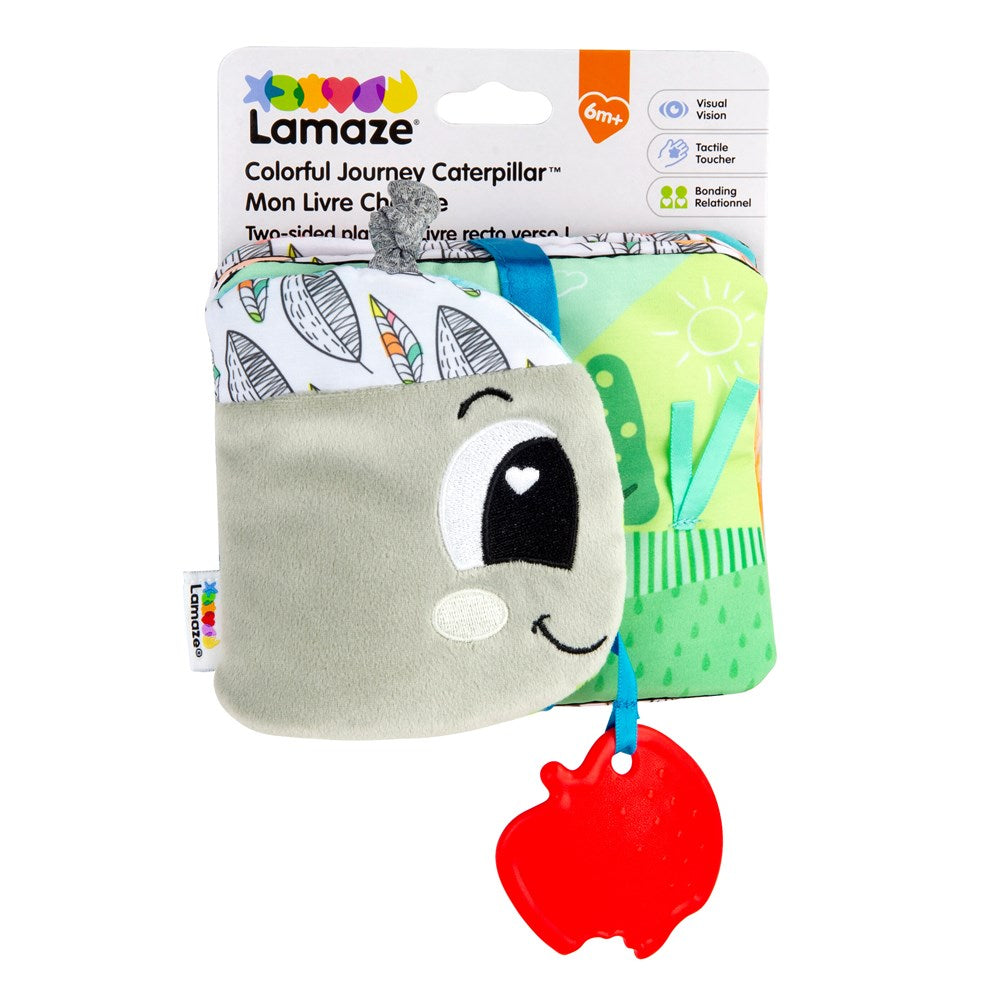 Colorful Journey Caterpillar Book by Lamaze