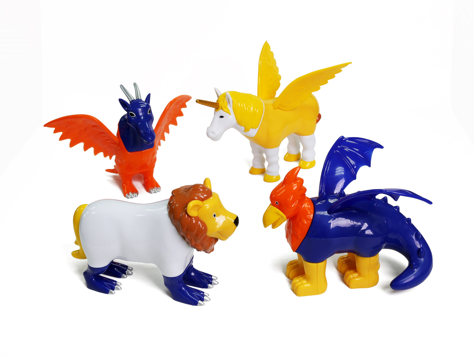 Magnetic Mix or Match Animals - MYTHICAL KINGDOM set 1 - By Popular Playthings