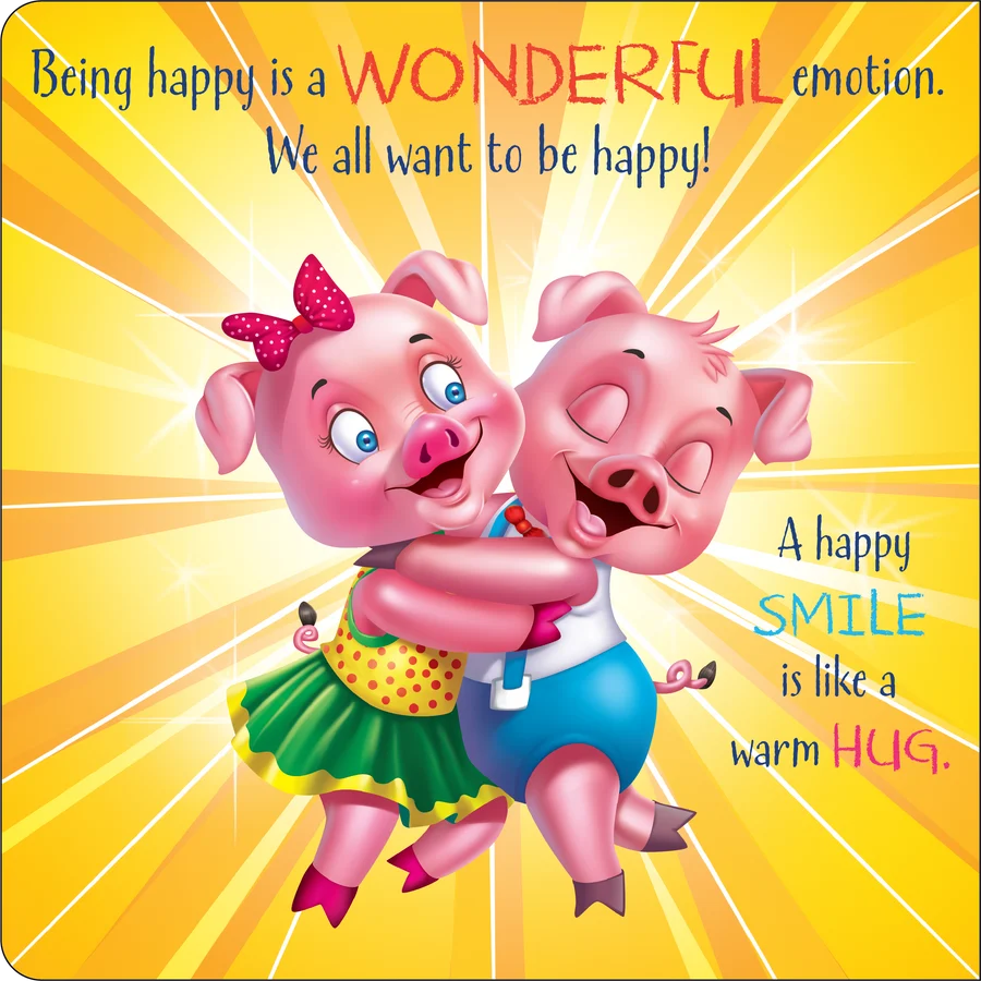 I Feel Happy - Children's Emotions Book