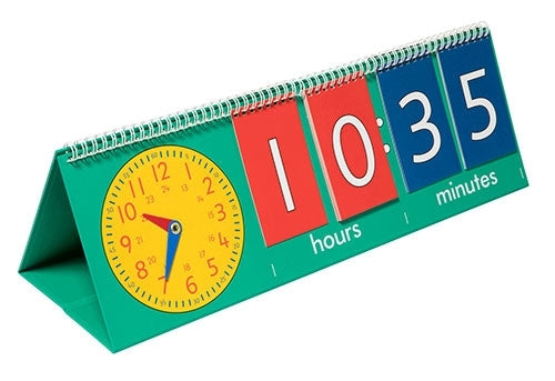 Learning Can Be Fun - Extra Large Tell Time Flip Chart